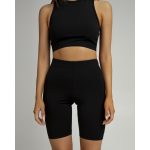 Basic biker shorts set black
